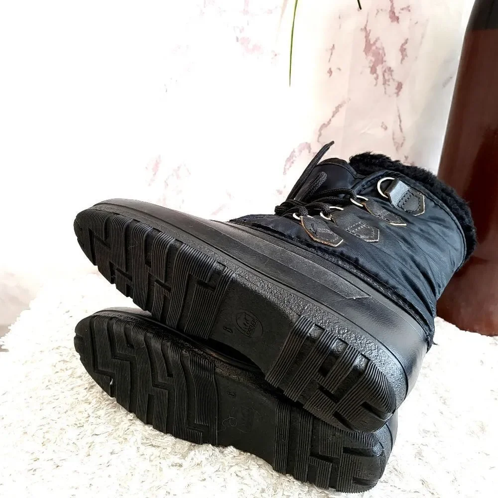 Sorel waterproof duck boots with warm wool lining